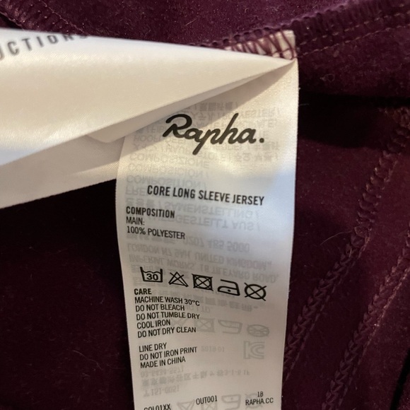 Rapha Core Long Sleeve Cycling Jersey Jacket - Picture 9 of 10